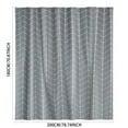 thumbnail image 3 of Shower Curtain, Shower Curtains for Bathroom, Extra Long Shower Curtains - Textured Thick Fabric Shower Curtains for Bathroom, 78.74x70.87", 3 of 8