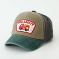 thumbnail image 2 of Boys Girls Baby Hat Adjustable Fire Truck Color Splicing Baseball Cap For Kids Outdoor Play Sun Hat, 2 of 3