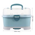 thumbnail image 2 of WEUVEB Baby Products Portable Milk Bottle Case with Drying Rack and Sealing Function 1Pack, 2 of 6