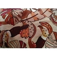 thumbnail image 5 of oneOone Cotton Silk Brown Fabric Leaves Fabric For Sewing Printed Craft Fabric By The Yard 42 Inch Wide, 5 of 6