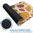 thumbnail image 6 of Thanksgiving Day Large Gaming Mouse Pad Extended Fall Pumpkin Sunflower Mousepad Gaming with Stitched Edges, Washable, Waterproof Water Resist Keyboard Pad for Gamer, Office & Home, 31.5 X 11.8 in, 6 of 7