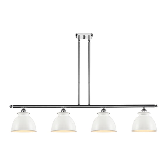 Innovations 516-4I-PC-M14-W Adirondack 3 Light Island Light part of the Ballston Collection, Polished Chrome