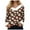 Black, variant on Christmas Shirt Women Sexy Plush Fur Trim Vneck Xmas Top Holiday Party Blouses Long Sleeve Pullover Christmas Costume (Watermelon Red, L)