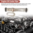 thumbnail image 2 of Tubo de enfriador de aceite de entrada Unique Bargains para Chevrolet Sonic 1.8L L4 2012-2018, línea de derivación de refrigerante del motor No. 55353327, 2 of 7