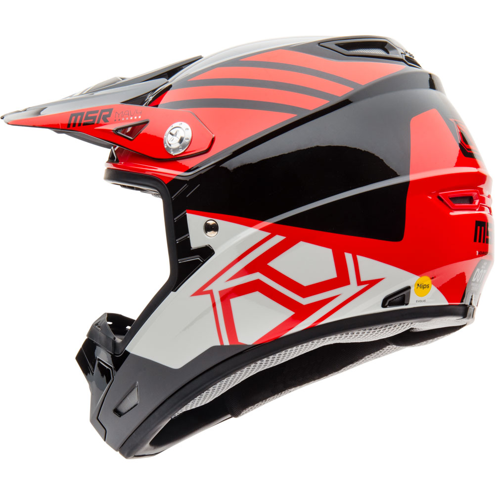 MSR Mav4 w/MIPS Helmet 2022 Medium Red - image 3 of 5