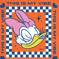 thumbnail image 3 of Disney - Daisy - This Is My Vibe - Men's Crew Neck Fleece Pullover, 3 of 6