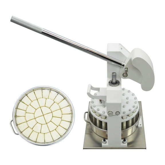 Dough Divider Cutter 36 Pieces Table Top Manual Desktop Bakery