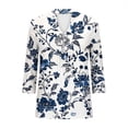 thumbnail image 6 of Women's Blouses Dressy,Women's Shirts Lightweight 2026 Spring Summer Fashion 3/4 Length Sleeve Tops Business Casual Blouses Western Outfits, 6 of 6
