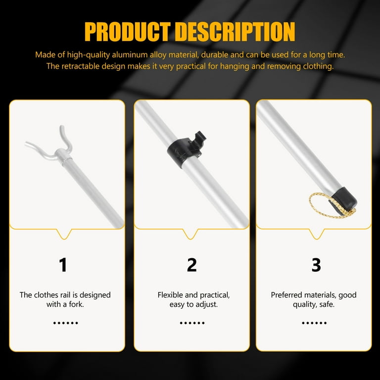 Aluminum clothesline online pole