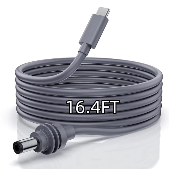 Starlink Mini Cable 16.4FT, Starlink Mini USB C to DC Power Cable, Compatible with 100W Power Bank and PD Charger 20AWG (16.4FT/5M)