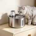 thumbnail image 4 of Cat Water Fountain Automatic Circulating Pet Dispenser Large Capacity Silent Rechargeable Leak Proof Easy Clean Fresh Flow Oxygen Hydration For Indoor Home Office Cats Daily Drinking Use, 4 of 6