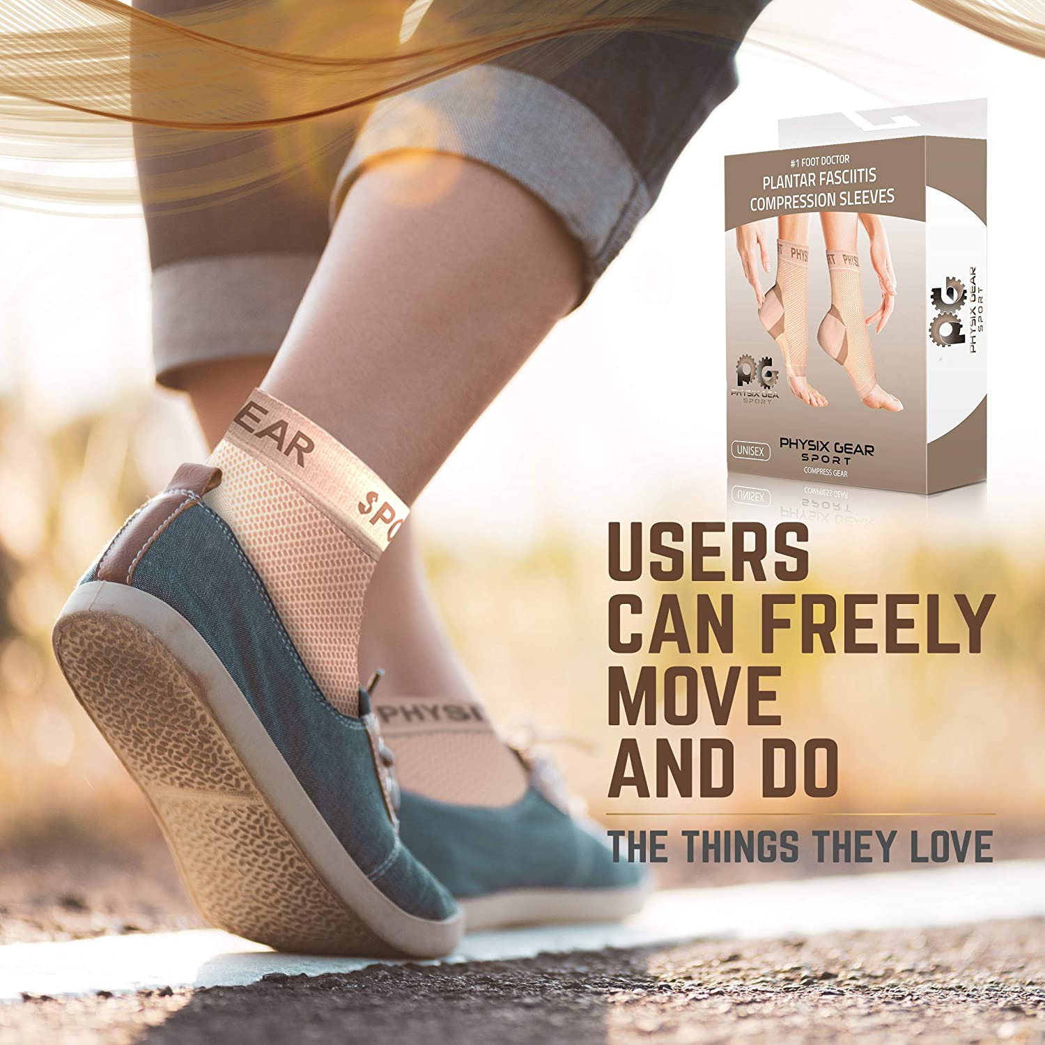 Plantar Fasciitis Socks with Arch Support for Men & Women Best 24/7 Compression Socks Foot Sleeve for Aching Feet & Heel Pain Relief Washes Well Holds Shape & Better Than a Night Splint Plantar Fasciitis Socks with Arch Support for Men & Women Best 24/7 Compression Socks Foot Sleeve for Aching Feet & Heel Pain Relief Washes Well Holds Shape & Better Than a Night Splint