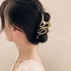 thumbnail image 5 of Pinza de pelo ondulada con perlas para mujer, parte posterior de la cabeza, clip de tiburón, 5 of 5