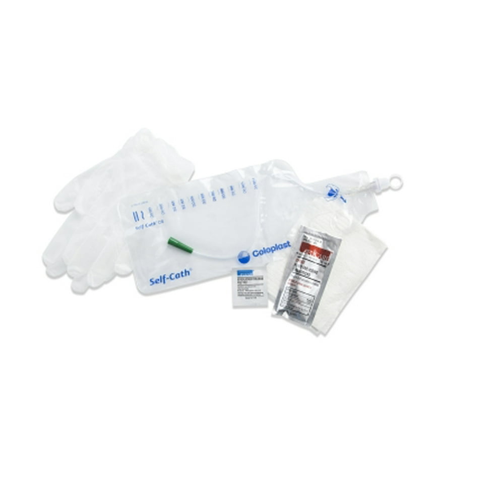 SelfCath Intermittent Catheter Kit Closed System/Straight Tip 10 Fr