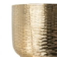 thumbnail image 4 of Gild Design House Thallo Gold Metal Floor Planters, Set of 3, 4 of 7