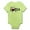 Kiwi, variant on CafePress - Made In Korea Infant Bodysuit - Baby Light Bodysuit, Size Newborn - 24 Months