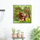 thumbnail image 2 of Cuadros Decorativos Taladro redondo completo imagen DIY disfraz perro diamante pintura cartel (W567) Wdftyju embutido en tela, 2 of 9