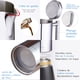 thumbnail image 3 of Cafetera Italiana Easyworkz de Acero Inoxidable 300 ml 4-6 Tazas Negro, 3 of 7