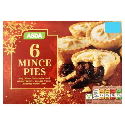 Asda Mince Pies 6Pk