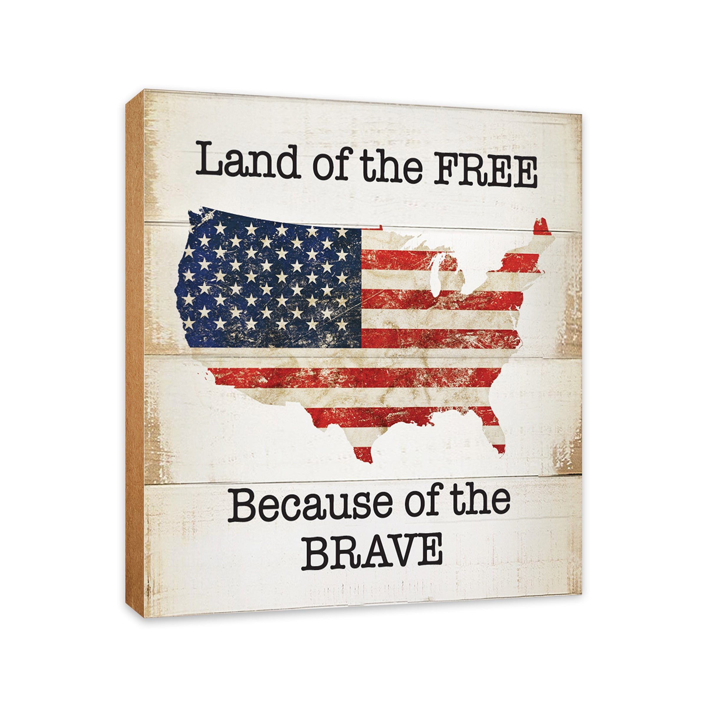 LifeSong Milestones Patriotic Tabletop Sign for Memorial Day