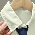 thumbnail image 6 of LEKWK Uniform Shirts for Boys Button Down Short Sleeve Collared Oxford Shirt School Dress Tops with Tie Back to School Party Casual Wear Size 2-13 Years, 6 of 8