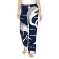 thumbnail image 2 of Kdxio Women's Comfy Stretch Angry SharkPrint Drawstring Pajama Pants-Medium, 2 of 9