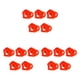 thumbnail image 5 of Wosthever 5 piezas de plumas de Navidad, cinta colorida, decoración de boda, color rojo Type1 NO1, 5 of 6
