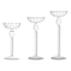 thumbnail image 1 of Portavelas Europeo de 3 Piezas, Portavelas de Cristal, Regalo de Aniversario, 1 of 8