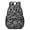 Paisley and Damask Black Pattern, variant on Paisley and Damask Black Pattern 17" Waterproof Oxford School Backpacks for Teens, S-Shape Padded Straps, for School, Travel, Hiking, Camping