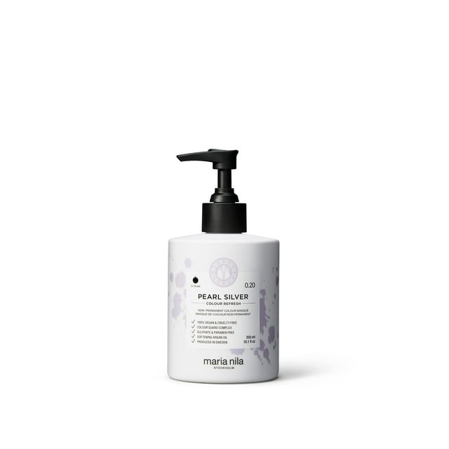 Envoltura para teñir el cabello Maria Nila Color Refresh Pearl Silver 300 ml