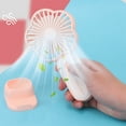 thumbnail image 2 of XGFHYJEH Hand Held Fan, Mini Fan Handheld, Hand Held Fan Rechargeable, Portable Folding Hand Held Cooling Fan, 2 of 6