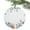 white, variant on Blue Pumpkin Thanksgiving Fall Leaves Christmas Ceramic Ornament 2025,3" Round Xmas Tree Hanging Accessories with Gold Ribbon