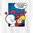 thumbnail image 3 of Casper the Friendly Ghost - Casper Wendy Comic Panel - Women's Short Sleeve Graphic T-Shirt, 3 of 5