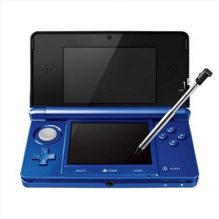 Nintendo 3DS Cobalt Blue - Used, with Stylus, Charger and Console