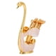 thumbnail image 1 of Cucharas de sopa ANGGREK Kit de soporte para cuchara de café Metal Oro Plata Tamaño Cygnus, 1 of 8