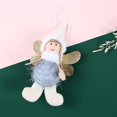 thumbnail image 4 of Decoración navideña, adornos colgantes para árbol de muñecas de ángel, manualidades navideñas, decoraciones de elfos, 4 of 5