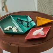 Multi Colored Geometric Trays, Set of 4 by Drew Barrymore Flower Home