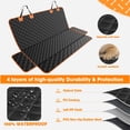 thumbnail image 4 of Funda de asiento para perros MIXJOY impermeable para coches, camiones y SUV, 4 of 8