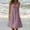 Pink, variant on Aoujea Sun Dresses Women Summer Casual Round Neck Beach Sleeveless Dress Sleeveless Dresses for Women 20$ & Under Dress