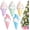 Ice Cream, variant on 6 Pcs Pastel Donut Candy Land Christmas Ornaments Set, Assorted Cute Macaron Color Doughnut Dessert Hanging Pendant Decorations for Xmas Tree, Kids Birthday Party, Home Holiday Decor Supplies