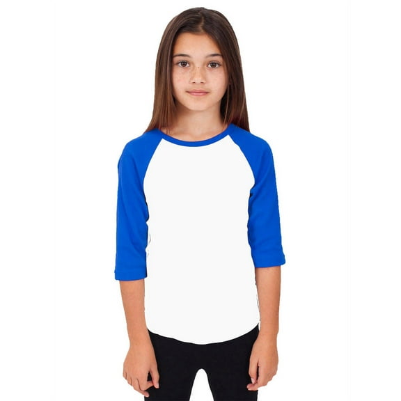 Ma Croix Kids Raglan 3/4 Sleeve Baseball Slim Fit T Shirt