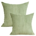thumbnail image 1 of MesaSe Home Textile 20” X 20” Modern Contemporary Transitional Navy Blue Striped Polyester Throw Pillow ( 2 Count) Home Decoration Suitable for Living Room and Bedroom, 1 of 10
