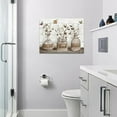 thumbnail image 2 of Farmhouse Bathroom Decor Wall Art Rustic Cotton Bathroom Pictures Canvas Print Country Bathroom Relax Soak Unwind Sign Artwork Modern Home Decor for Bathroom Framed Ready to Hang 12"x16", 2 of 6