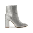 thumbnail image 4 of Madden NYC Women's Rhinestone Pointed Toe Booties, 4 of 5