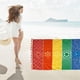 thumbnail image 4 of Playa Rainbow 75 X 150 Cm Toalla De Baño Microfibra Toalla De Playa De Secado Rápido Kearding OD013200-00, 4 of 6