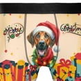 thumbnail image 4 of Merry Christmas Santa Rhodesian Ridgeback Scarf Twinkling Lights Xmas Holiday All Over Print Boxer Briefs Underwear for Men Dad Ridgebacks Dog Lover Gifts - 00022, 4 of 6