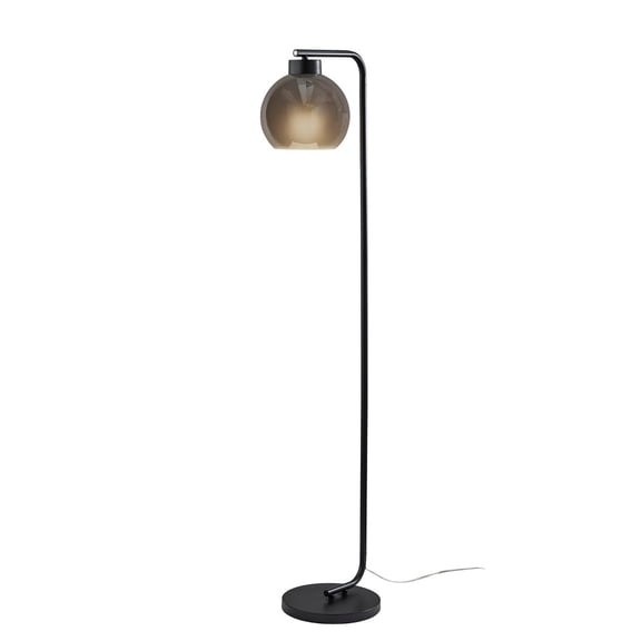 Adesso Atticus Floor Lamp Black