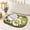 F, variant on 40x60cm Crayon Painted Daisy Series Decorative Floor Mat - Water-Absorbent Anti-Slip Bathroom Rug