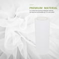 thumbnail image 4 of PTOOTP White Tulle Ribbon 2 Rolls Wedding Tulle Fabric for Wrapping, Party Decorations and Craft Projects, 4 of 8