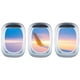 thumbnail image 4 of 3pcs/set Airplane Window Decal Three-dimensional Self Adhesive Window View Landscape Wall Decor Airplane Wall Stickers For Home, 4 of 5